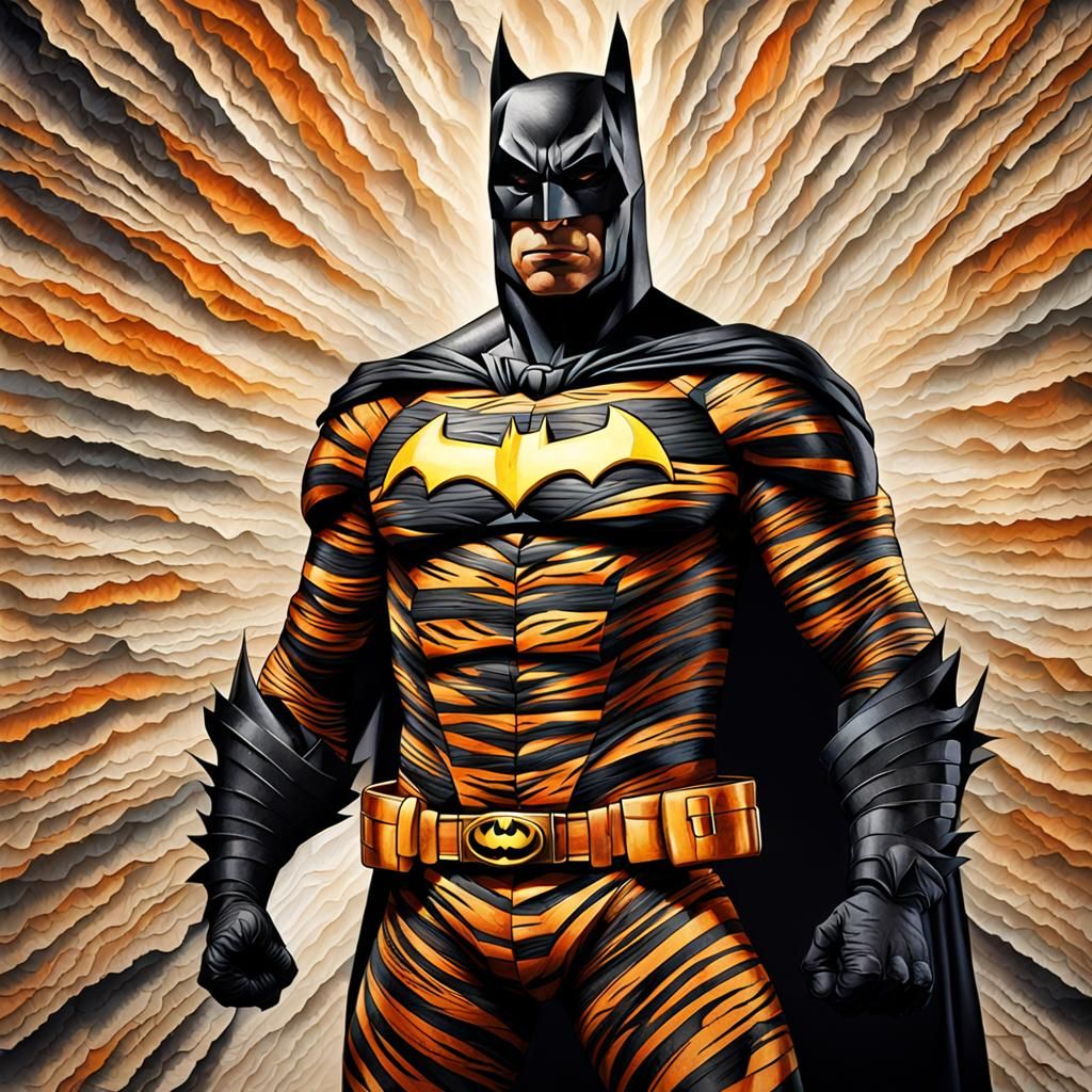 Tigger-Woman as Batman: An Epic Mashup