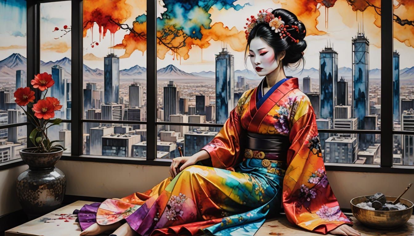 A GEISHA Finds Serenity in Her Industrial Oasis