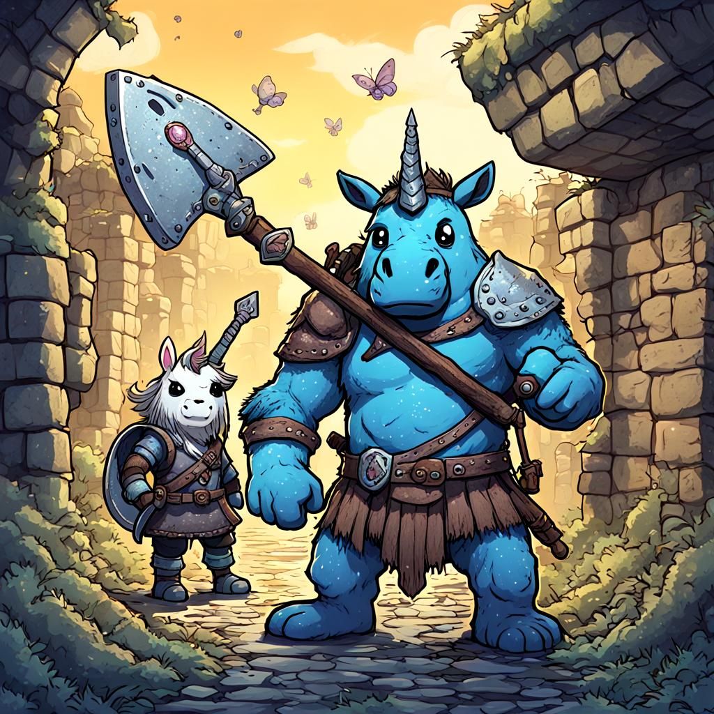 Unicorn Slayer and Sewer Fairy: A Fantasy Adventure