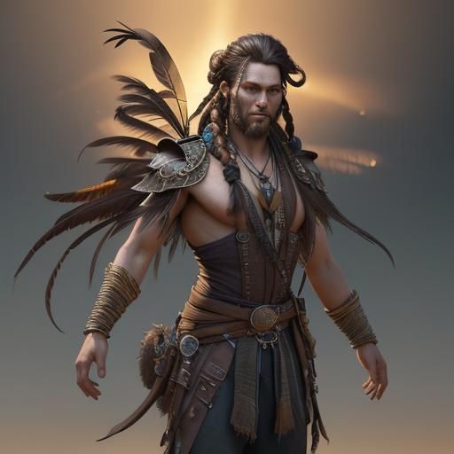 Fearless Pirate Cultivator in Science Fantasy Art