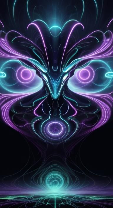 Gleaming Entity in Swirling Toroidal Fields