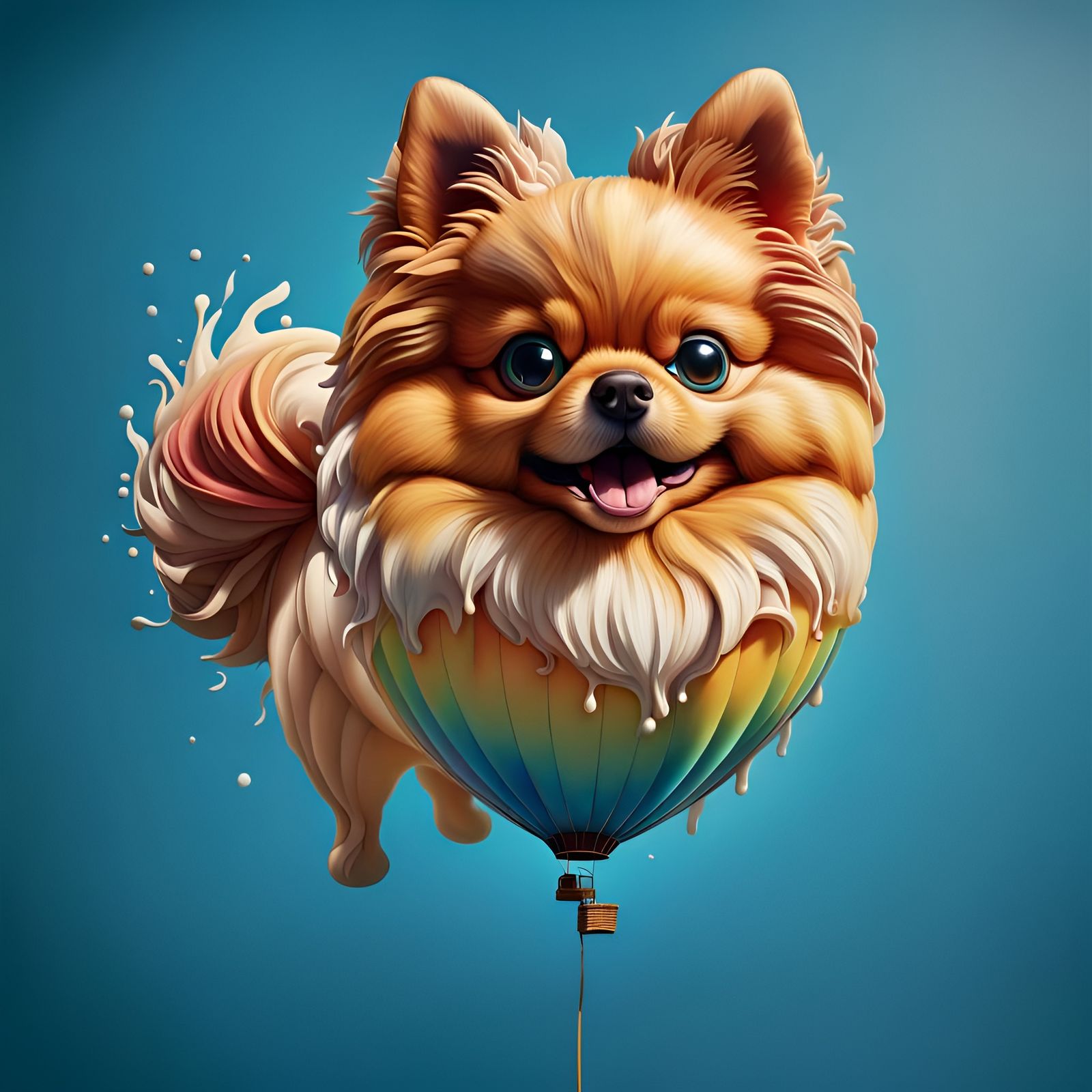 Pomeranian Balloon