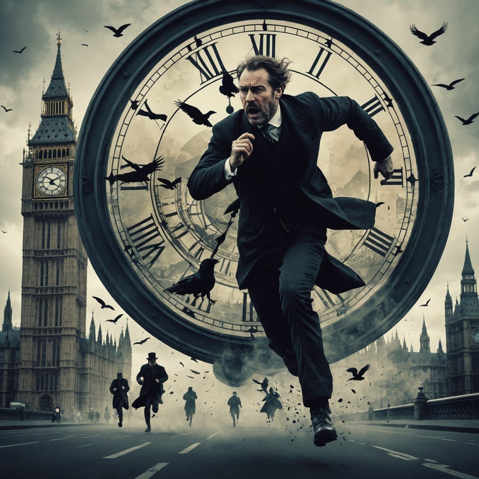 Victorian Panic: Double Exposure of Time and Flight