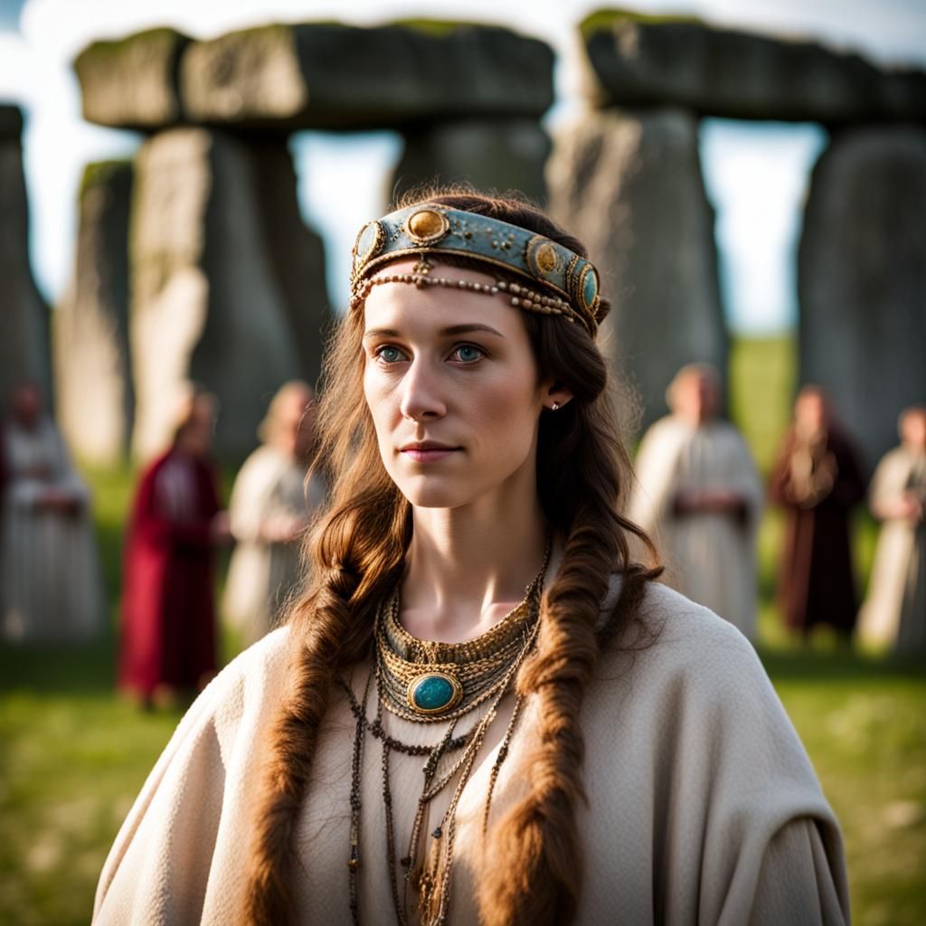 Stonehenge Ceremony in 16th Century B.C.