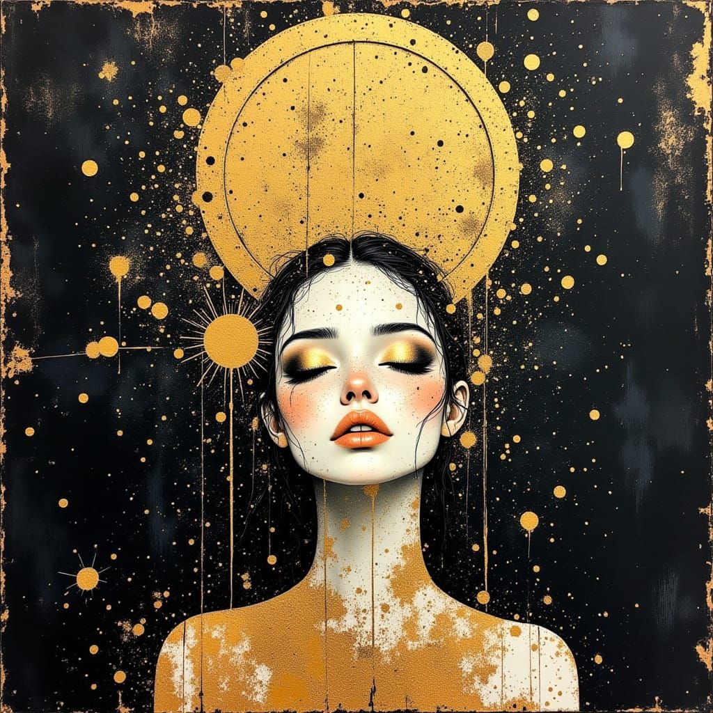 The Holy Grail in Divine Oil and Ancient Gold