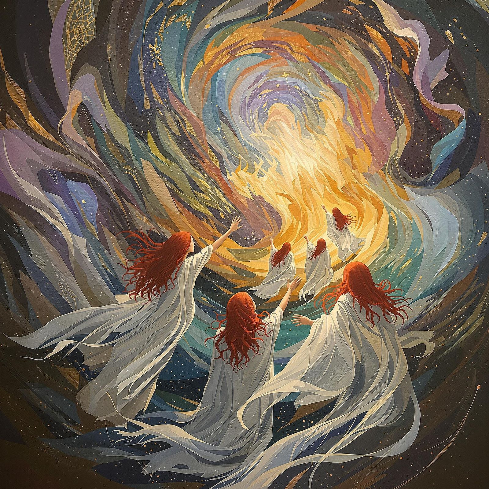 Celtic Coven Worships Hyper-Feminine Acrylic Goddess