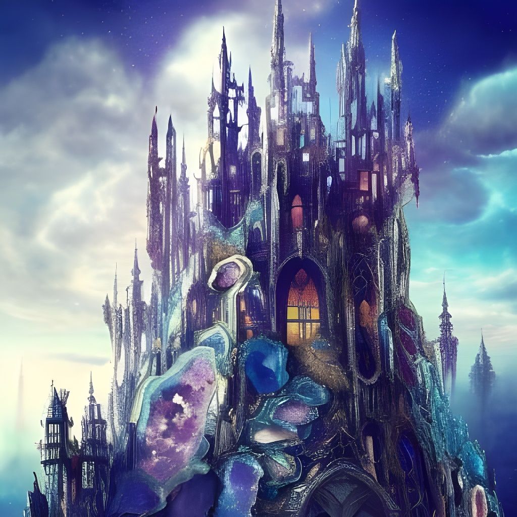 Morgana's Geode Vampire Castle