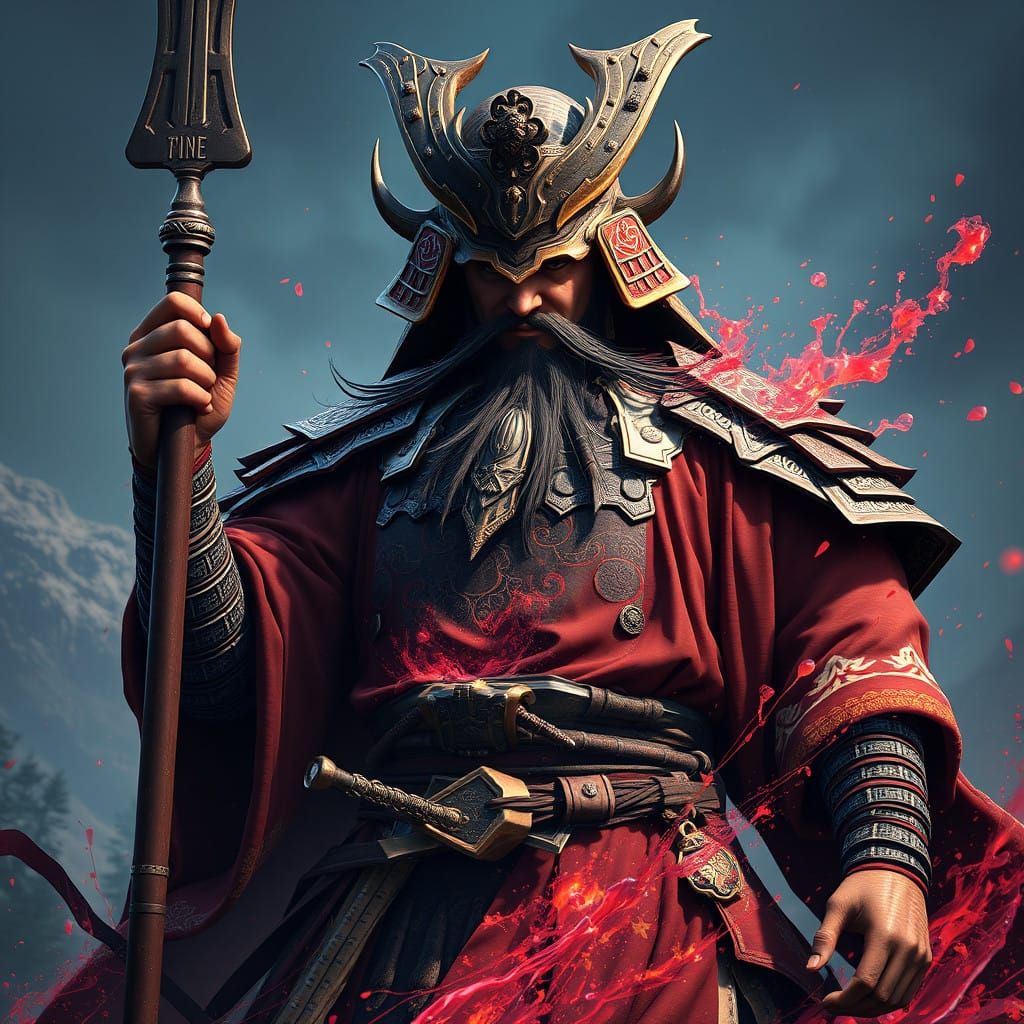 Oda Nobunaga in Elegance Fantasy Style