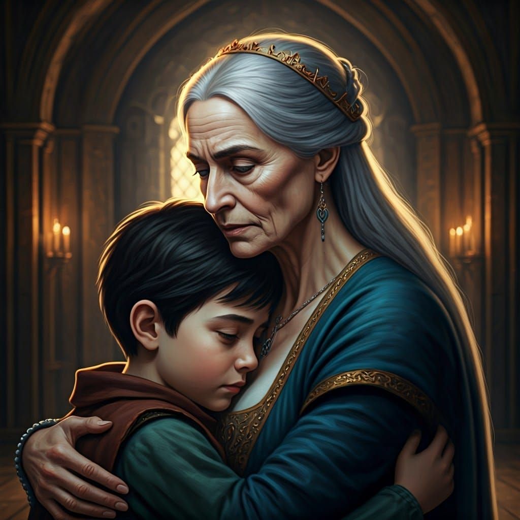 Queenly Devotion in a Medieval Castle