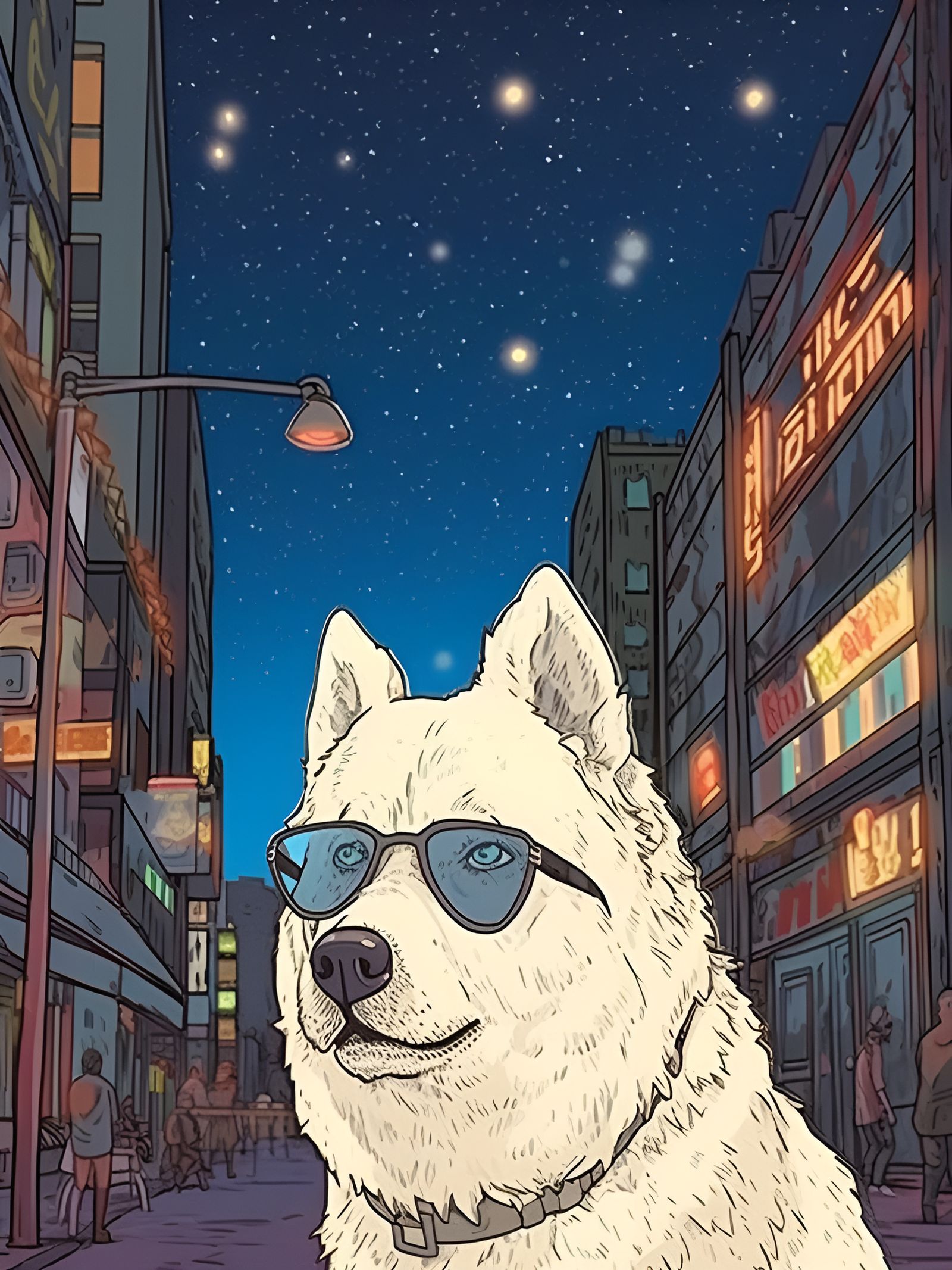 "Good Boys Night Out" - A Midjourney Creation