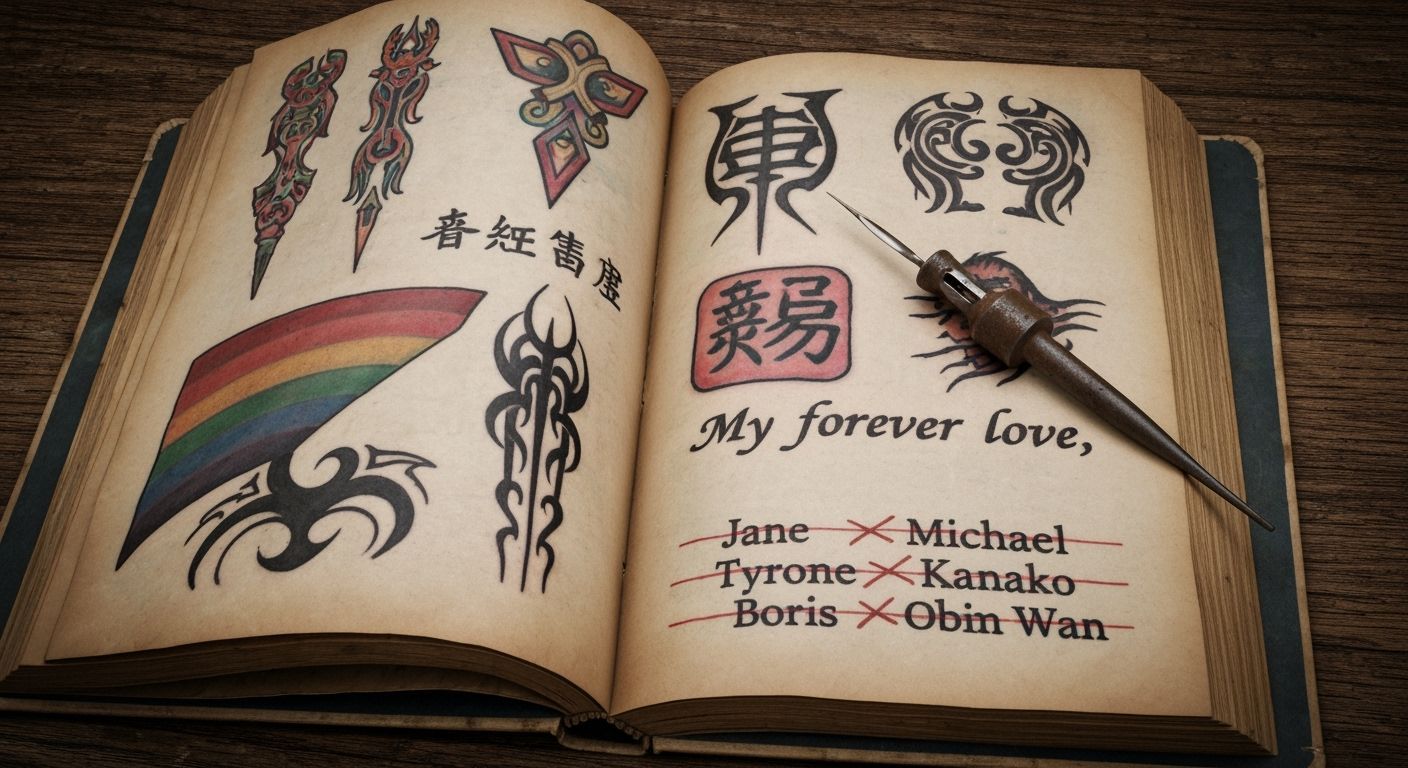 Tattoo Book Reveals Bad Tattoo Ideas