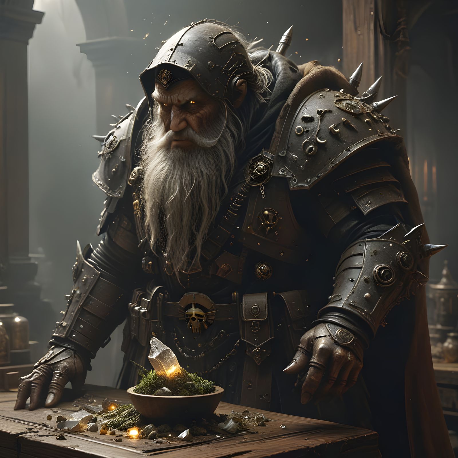 Wanderer's Table: Herbs, Crystals, and Potions