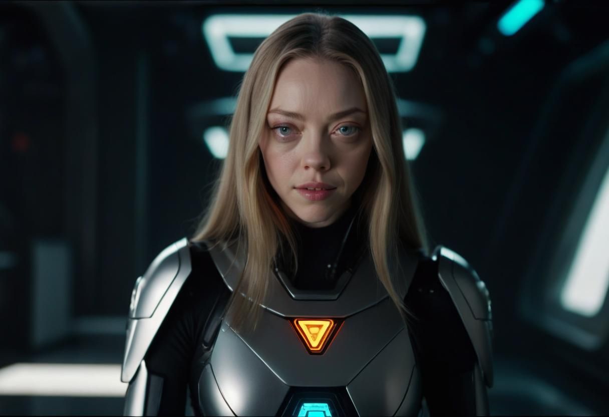 Pristine awesome cyber robot Amanda Seyfried