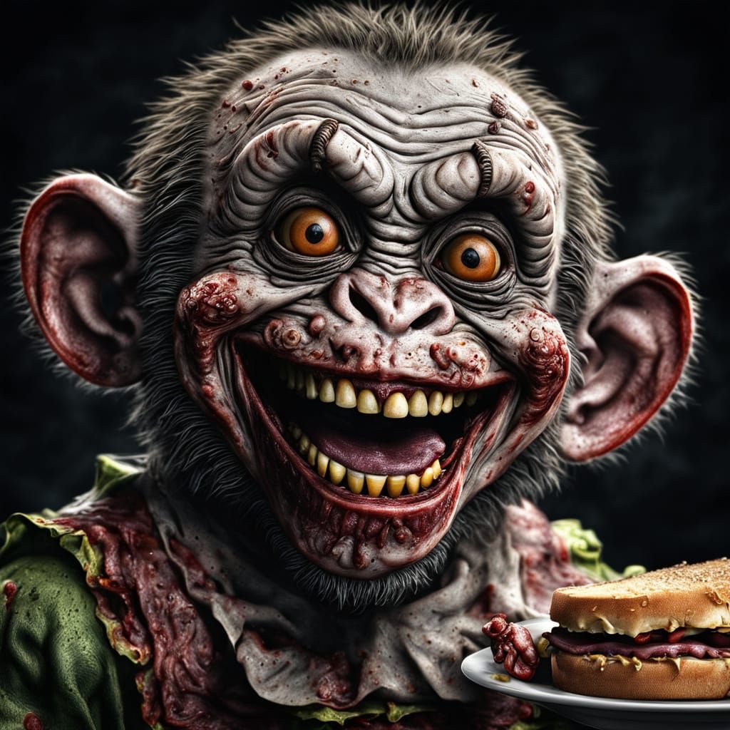 Hyperrealistic Horror Scene in Cinematic Style