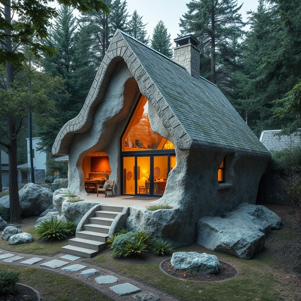 Unique Geode House Design