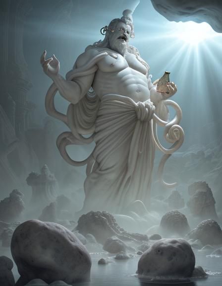 Baroque Science Fantasy God of Consumption