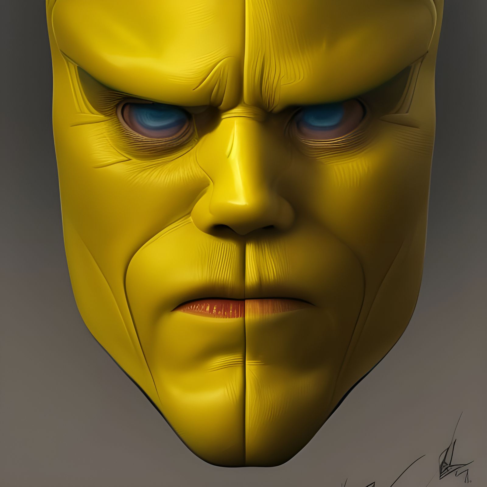 Jim Carrey As 'The Mask"
