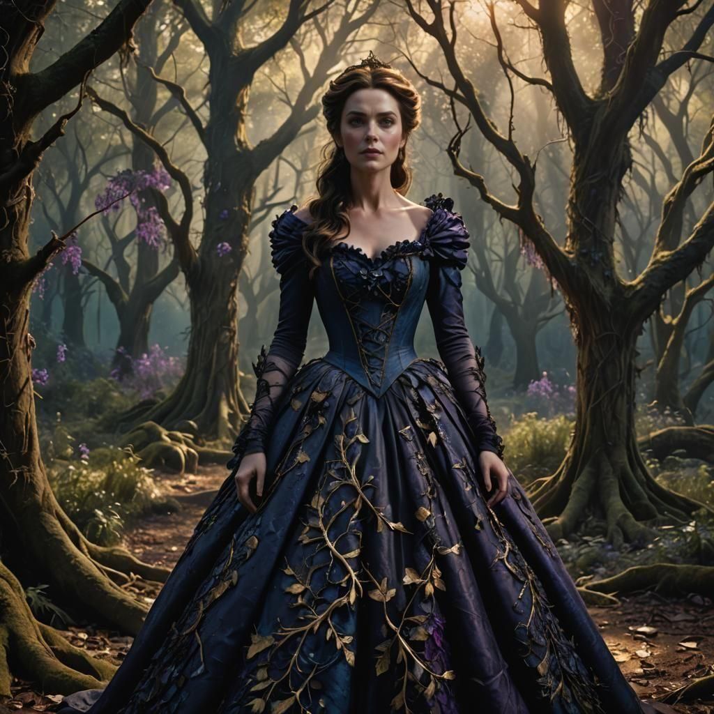 Belle as Villain: Detailed Matte Painting