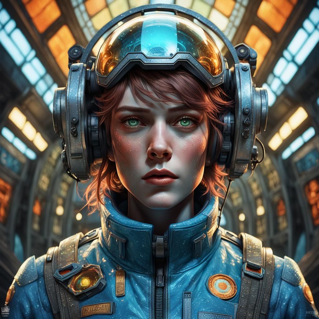 Vault 33's Lucy MacLean Portrait in Unreal Engine 5