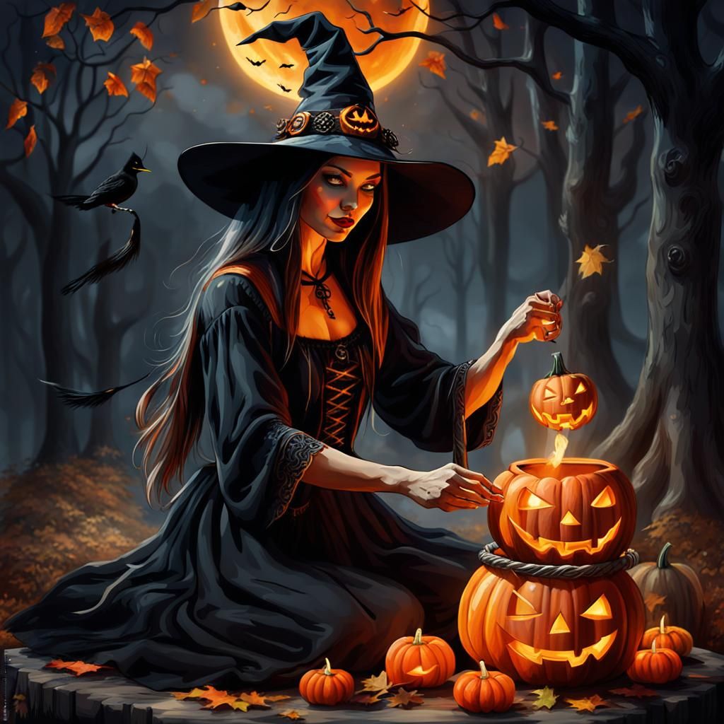 999 Witches for Halloween (817)