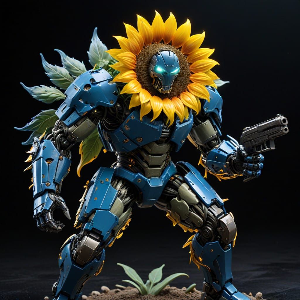 Militarized Sunflower Unleashes High-Octane Action