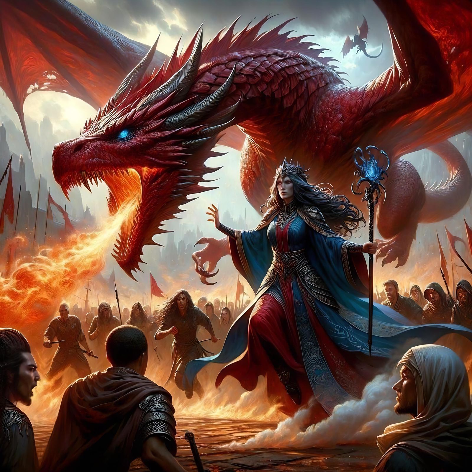 Dragon Summoning Ritual on the Battlefield