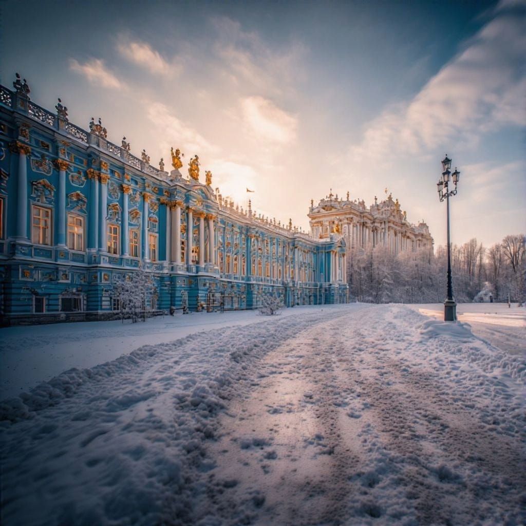 Elegant Woman in Meadow Portrait