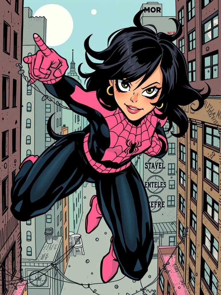 Marvel's Spider-Girl in Gritty Urban Action