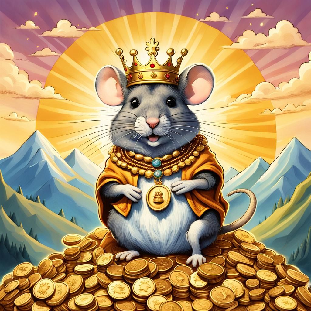 Rich Mouse on Gold Mountain: Cinematic Film Still