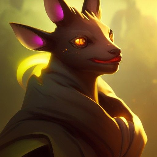 Umbreon Alchemist Portrait in High Resolution