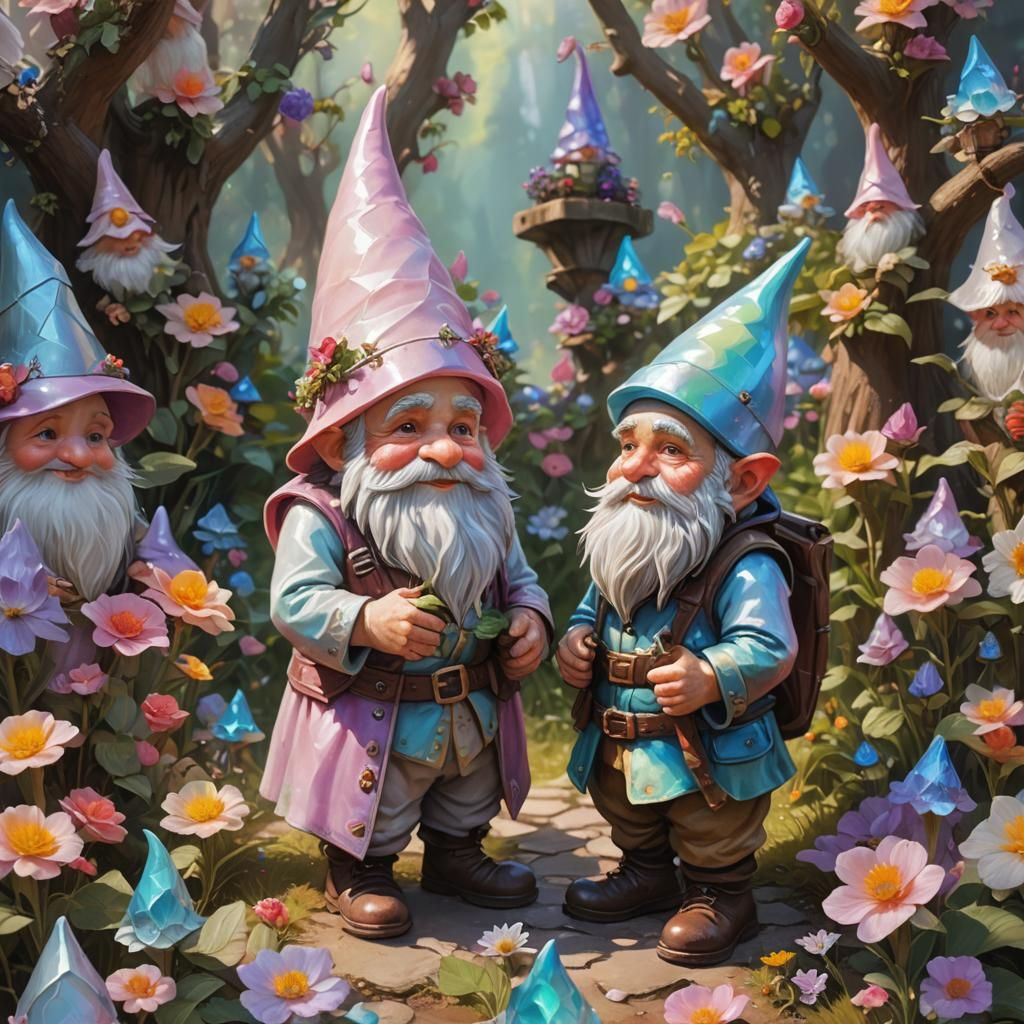Enchanting Gnome Wedding in a Pastel Fantasy