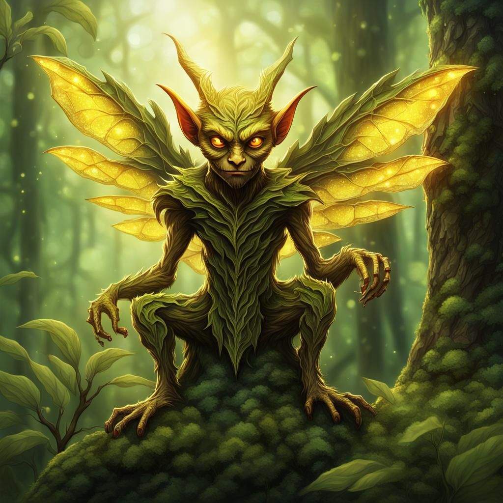 Magical Tree Imp Forest Guardian