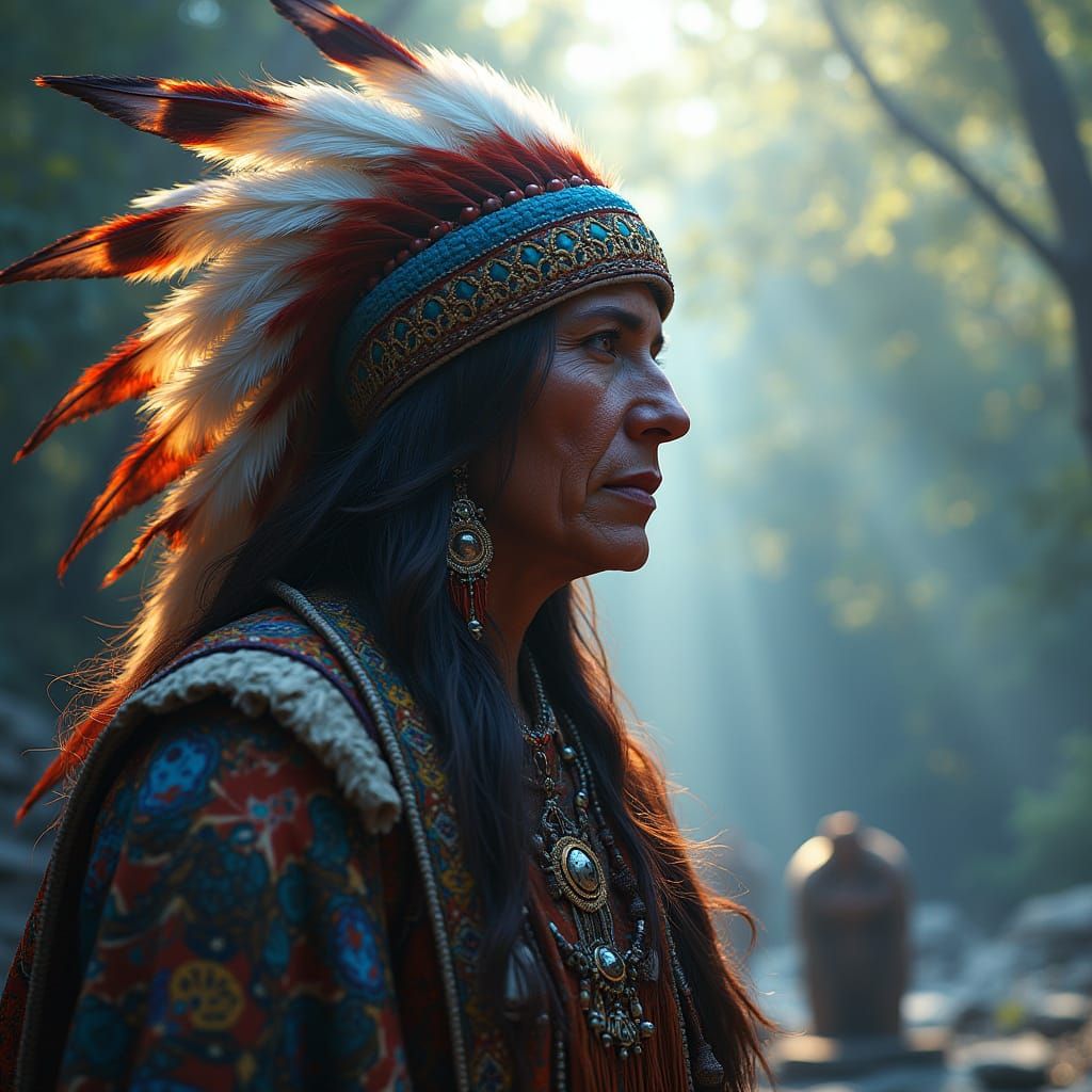 Spiritual Guardian of the Native American Realm