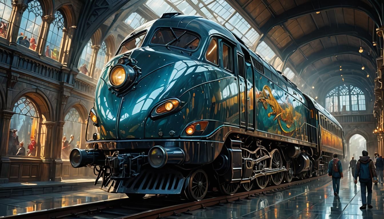 Hogwarts Express: Alien Museum of the Future