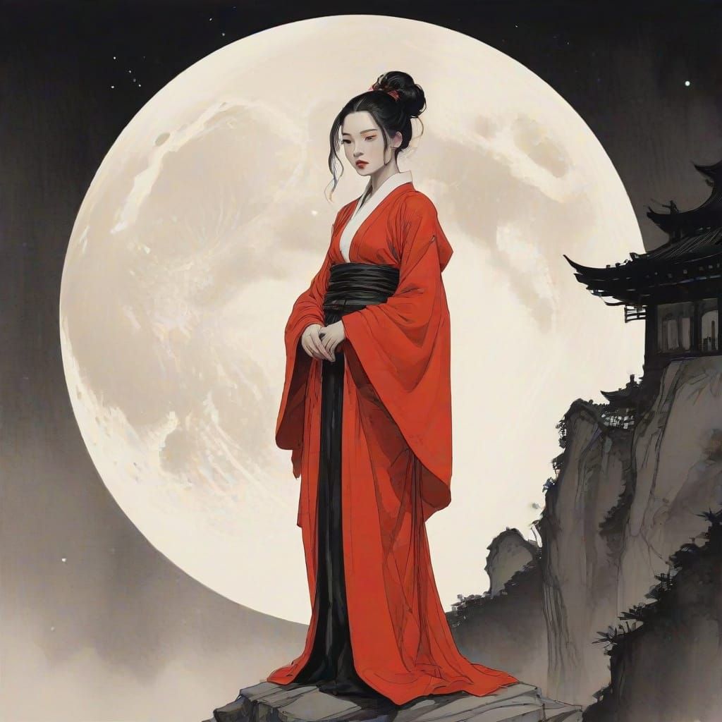 Eastern Goddess of the Double Moon