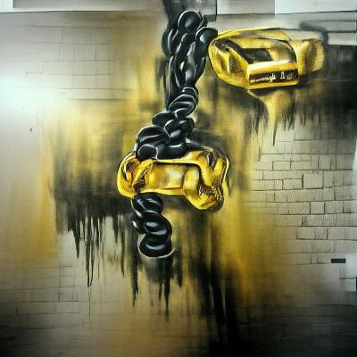 Captive Figure in a Dark Environment