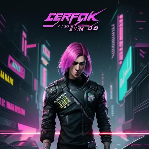 Apocalyptic Box in Cyberpunk Neon Style