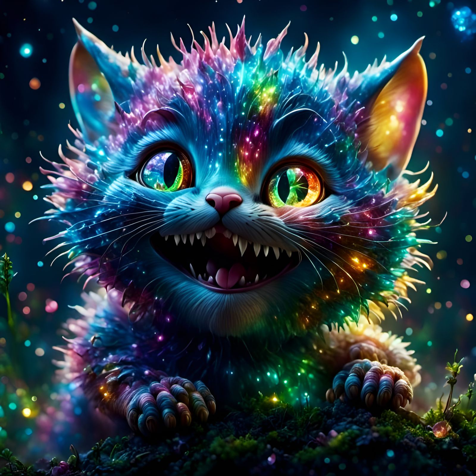 Cheshire kitten