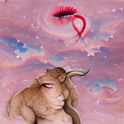 Minimalist Aries Zodiac Sign Graphic