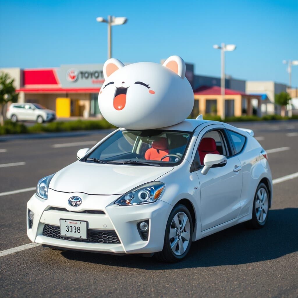 Adorable Edible Toyota Car