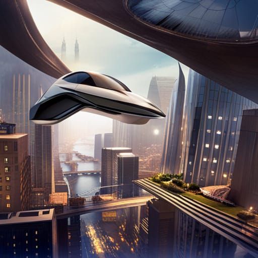 Futuristic Flying Cars Concept