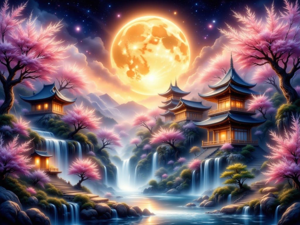 Japan under the moon 2