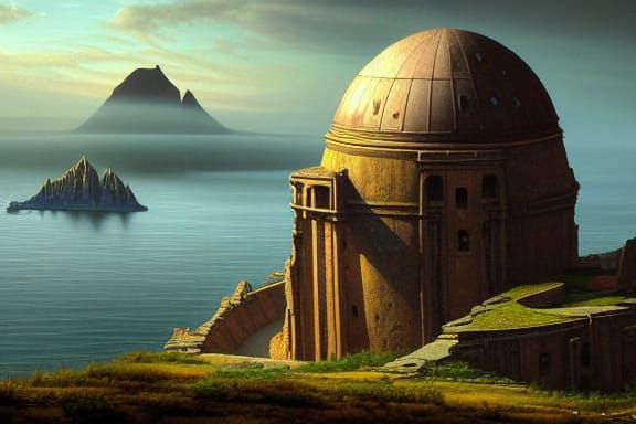 Ancient Jedi Observatory Ruins on Skellig Islands