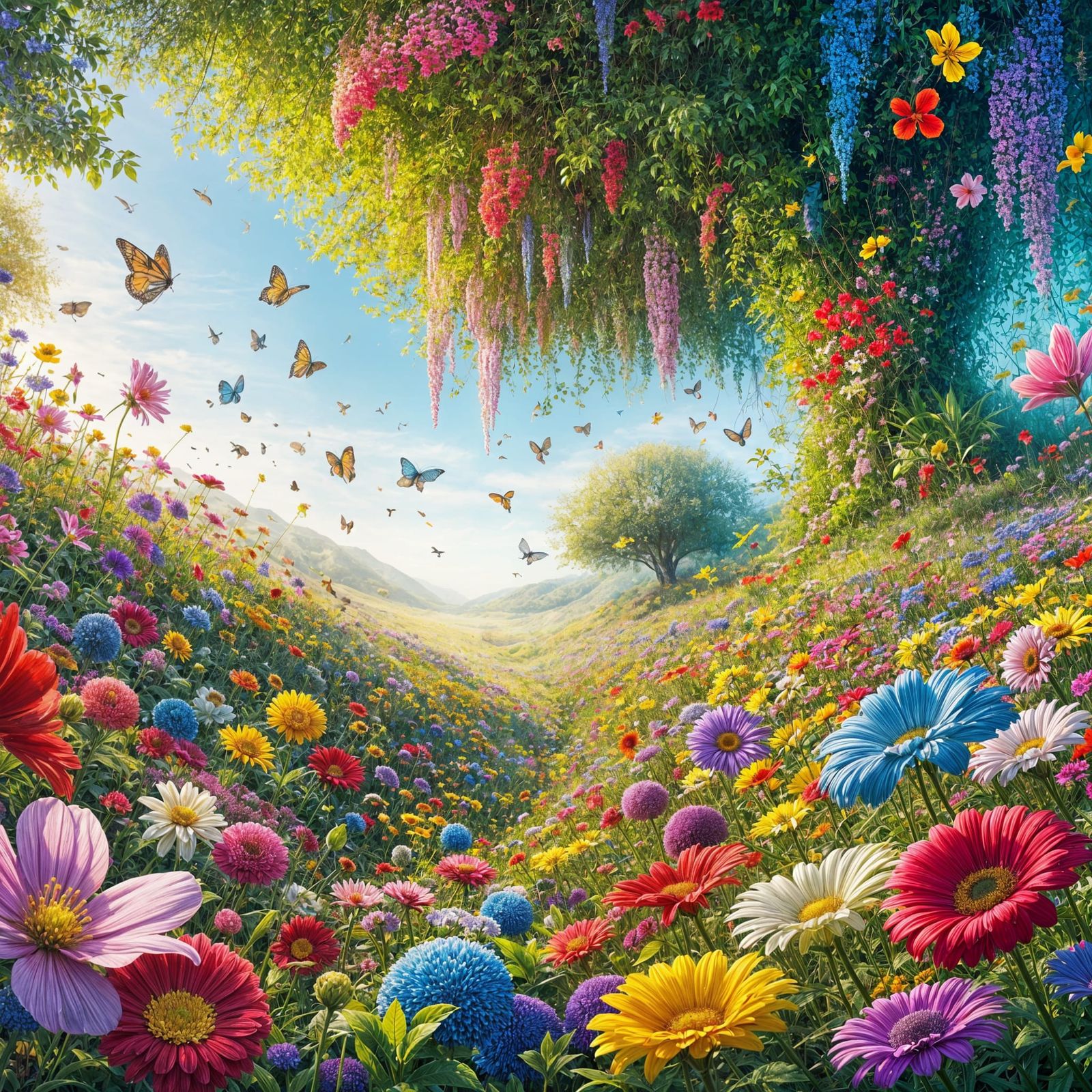 A Garden in Full Bloom: Springtime Harmony