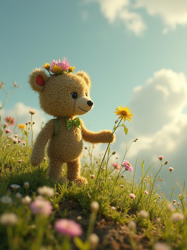 Flower-Teds Grassy Couture Atmospheric Perspective
