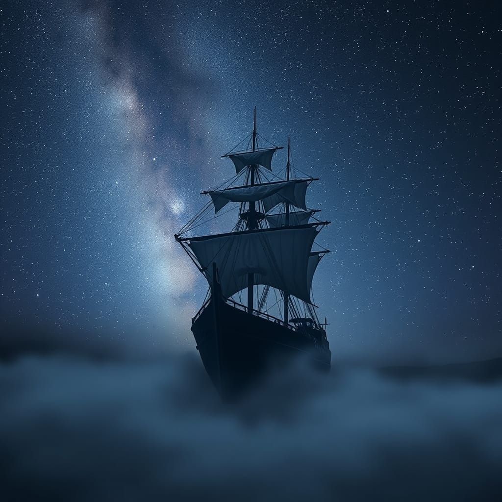 Ghost Ship Sails Through the Cosmos