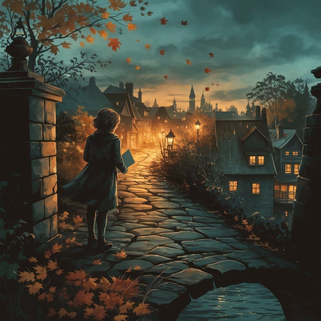 Her future in her hand.