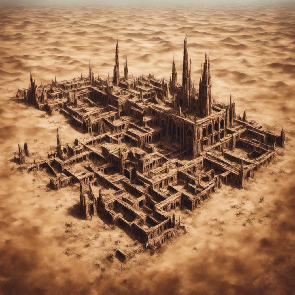 The desert gave up its secret...