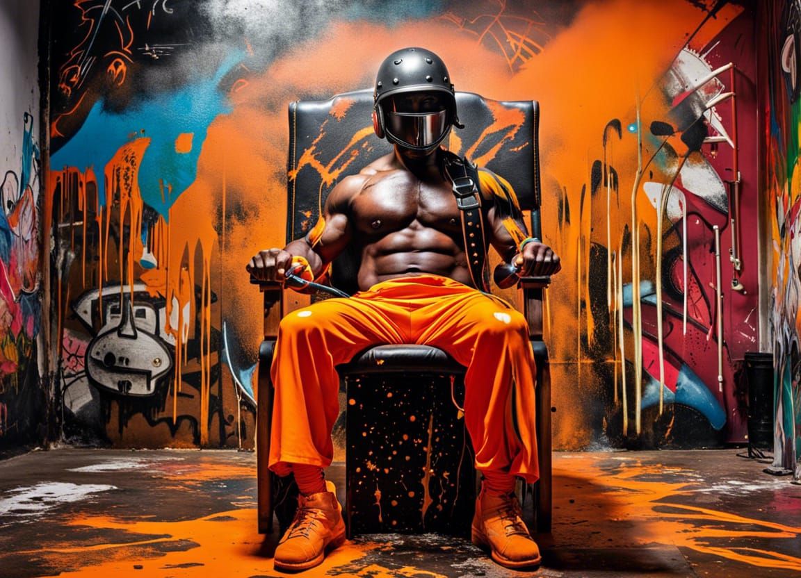 King in Electric Chair: A Dramatic Photograph