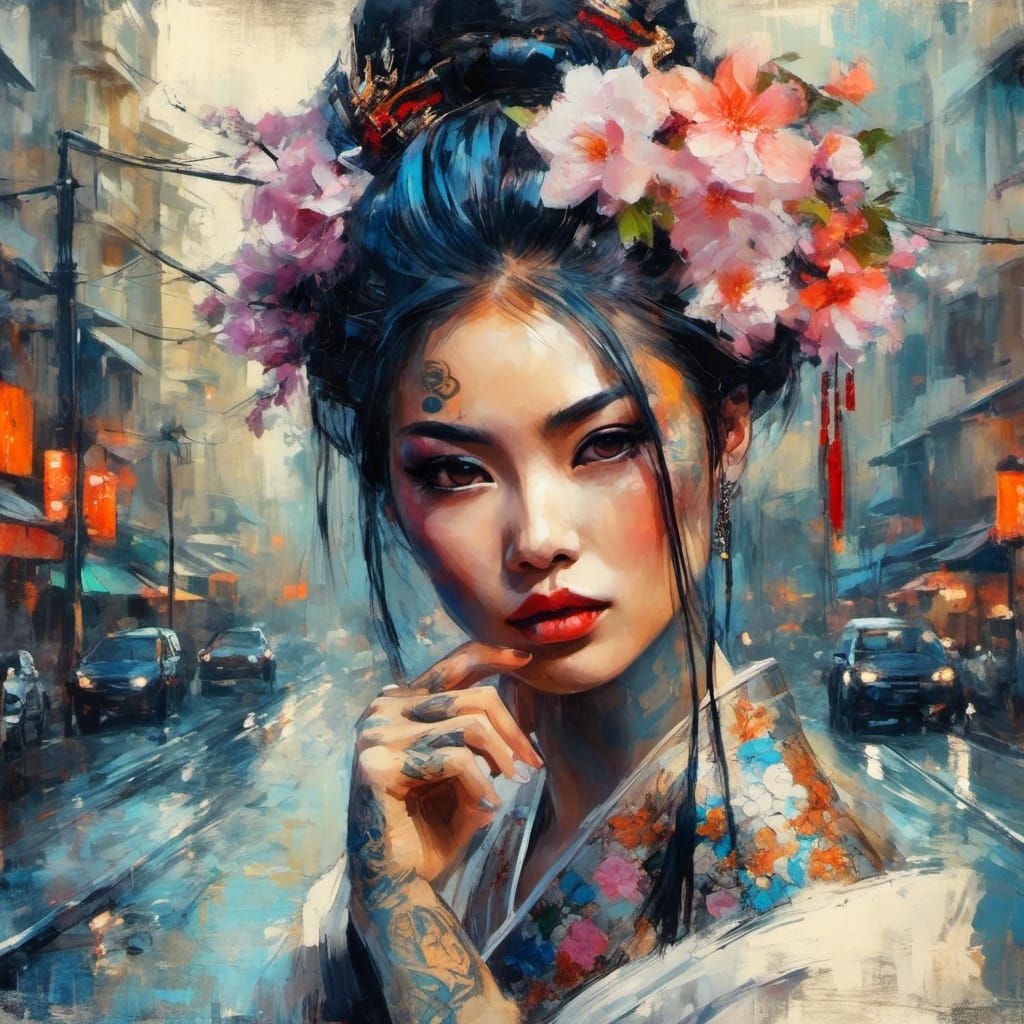 Modern geisha